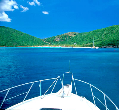 Approaching Jost Van Dyke