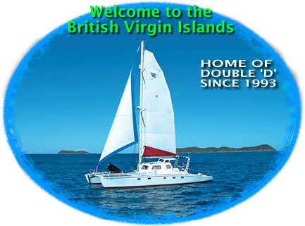 Cruising past Virgin Gorda